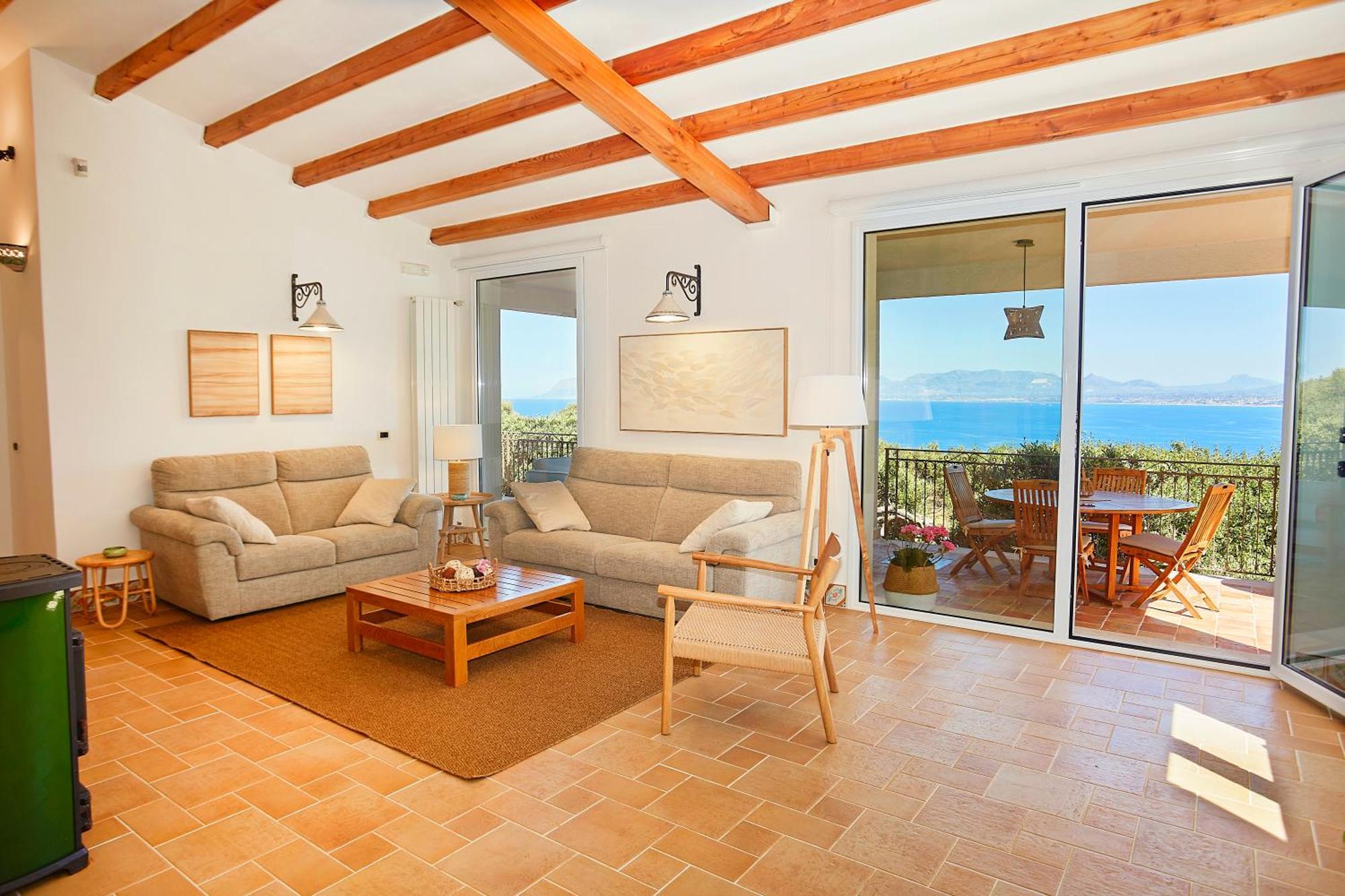 Villa Lo Zingaro - Scopello-Villas สโกเปลโล ภายนอก รูปภาพ