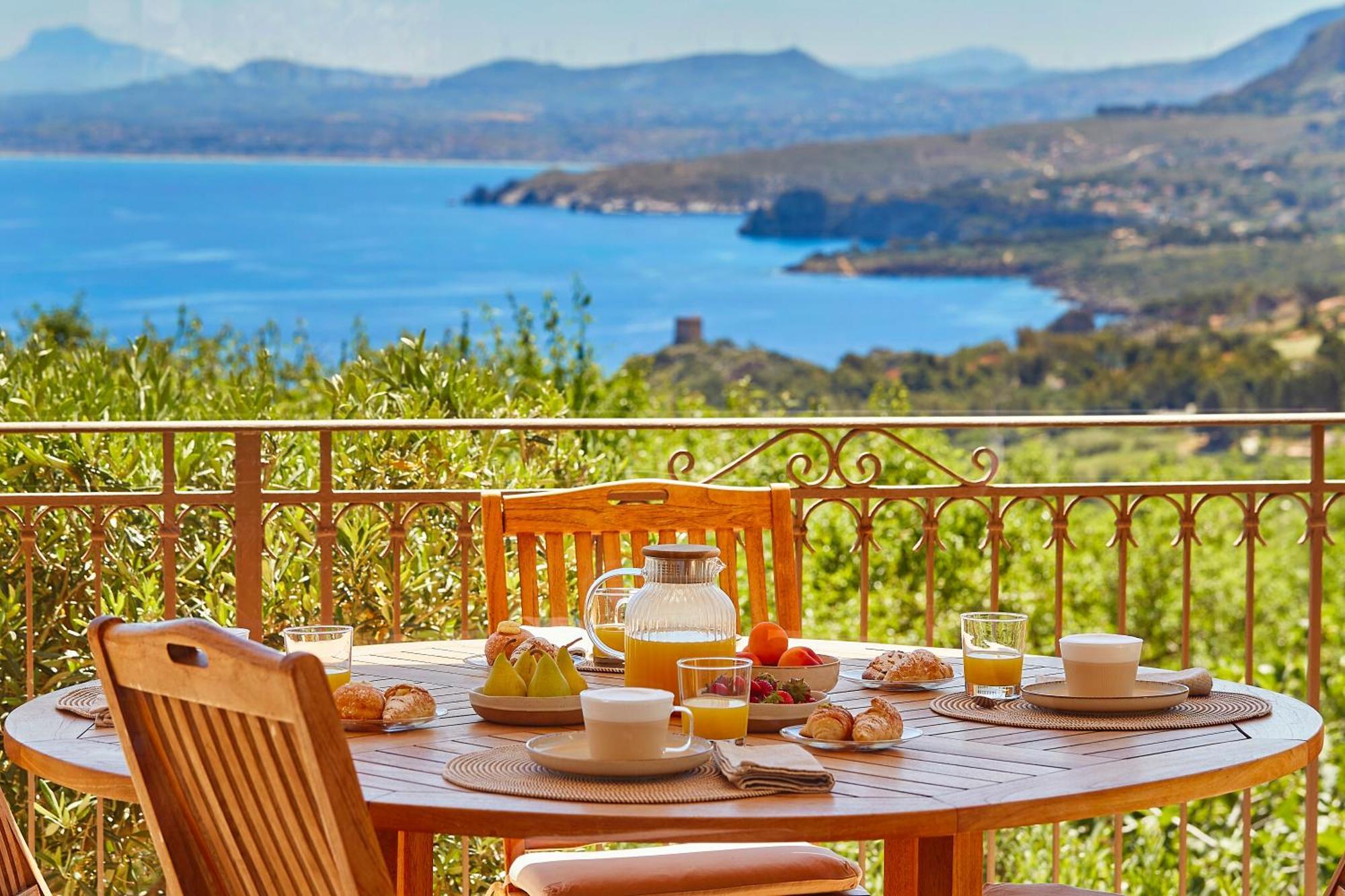 Villa Lo Zingaro - Scopello-Villas สโกเปลโล ภายนอก รูปภาพ